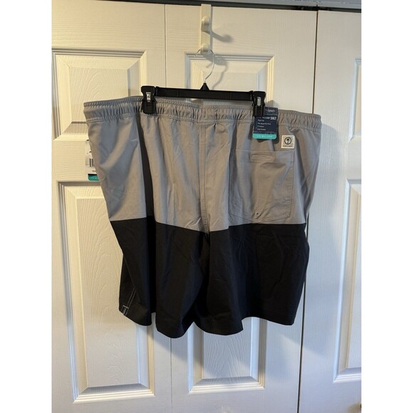 Trinity Coast Big & Tall Swim Trunks Men's Lined 9” Inseam gray black 4XB New - Picture 6 of 11